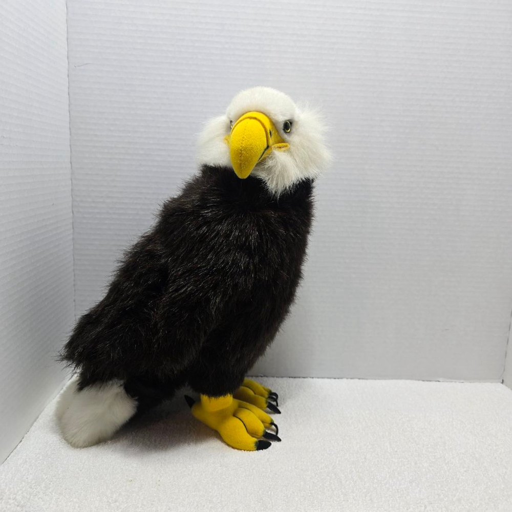 Bald eagle plush 13" tags missing